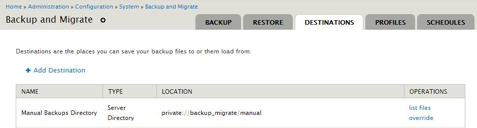 Drupal Maintenance - Backups & Restore Before performing any maintenance you should always have several backups of your site and database.