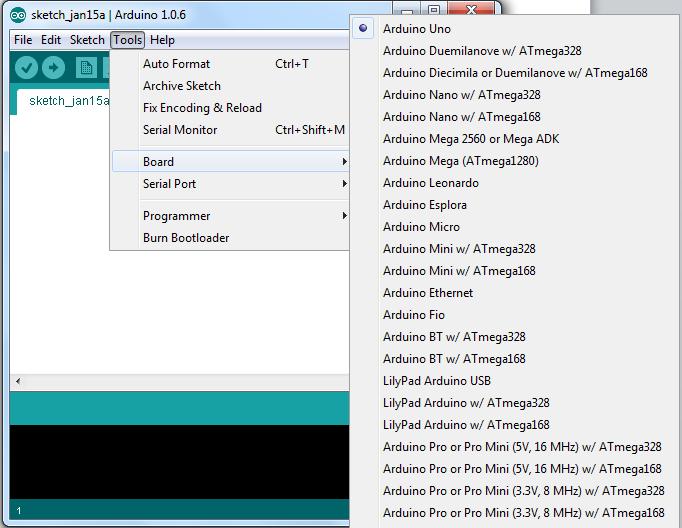 Arduino Sketch Open the folder arduino-1.x.x Create a short cut on the Desktop for the executable, arduino.exe. o Right click on the exe and select Send to Desktop. Execute arduino.exe. o Ignore Security Warning and click the Run button.