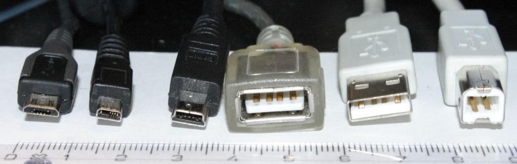 USB Universal Serial Bus Standardized interface to computer peripherals.