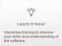 Accessing the Interactive Training Tutorials 3.
