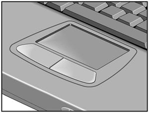 Using the OmniBook Operating the OmniBook To increase the volume, press the volume control up button (to the far right of the front edge of the computer).