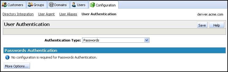 Adding and managing users Defining how users can sign in 4 You must determine which one of the following authentication methods is used for signing in.