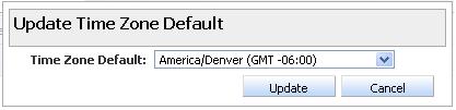 This setting does not affect the user's local machine (for example, it does not change the Windows time zone settings).