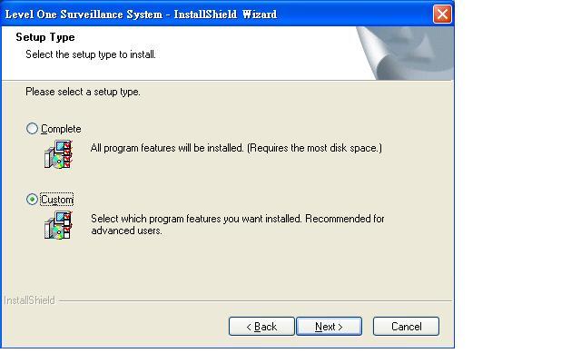 Installation IP CamSecure Installation Run Setup.exe from the CD-ROM root directory and follow the onscreen instruction to complete installation.