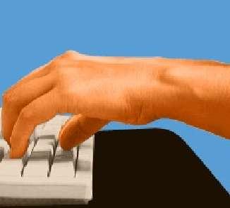 reach farther keys) Worst Wrists resting in front of