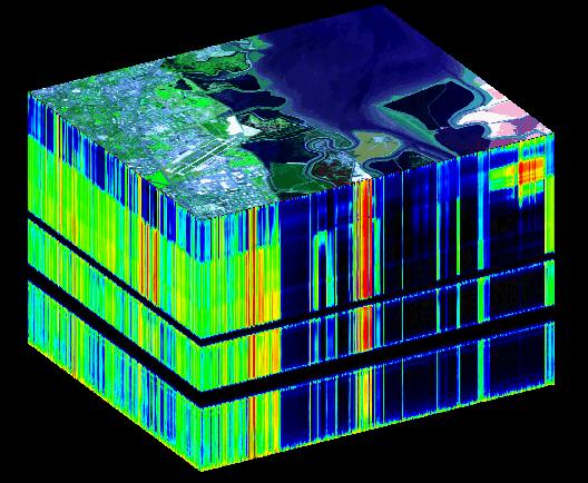 Estimating LSA from hyperspectral data: AVIRIS Airborne Visible InfraRed Imaging Spectrometer (AVIRIS) is a airborne hyperspectral sensor.