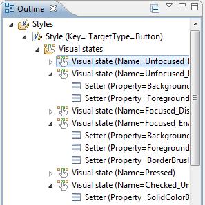 displays the Application Configuration Profile tile-container properties, and lets you edit the property