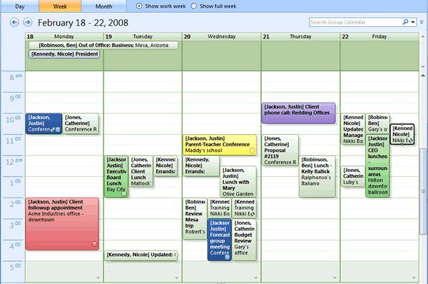 automatically in any other group calendars you are included in upon the next OfficeCalendar synchronization.