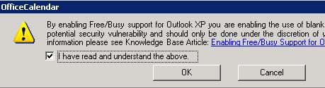 a. WARNING: Outlook XP can not properly store usernames and passwords in order to pass them to an FTP Server for authentication.