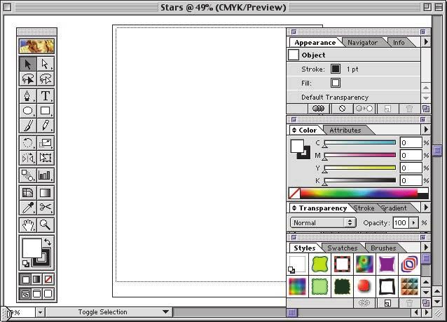 FIGURE A-4: Starting Adobe Illustrator on a Windows