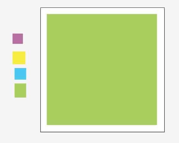 Use the Rectangle Tool (M) to draw several squares on your pasteboard (outside your artboard s boundaries). Fill each square with a different colour. TIP: You can use http://color.adobe.