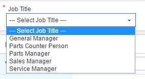Button Information Action Button Definition Please select job title and enter Security ID.