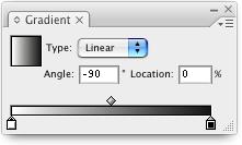 Gradients The Gradient tool (g) can be use to set the angle of