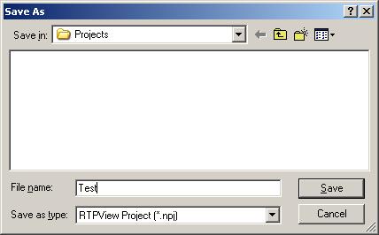 Project as Navigate to the RTPView directory, type in a