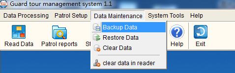 c. After clicking the button, you should save the backup file.