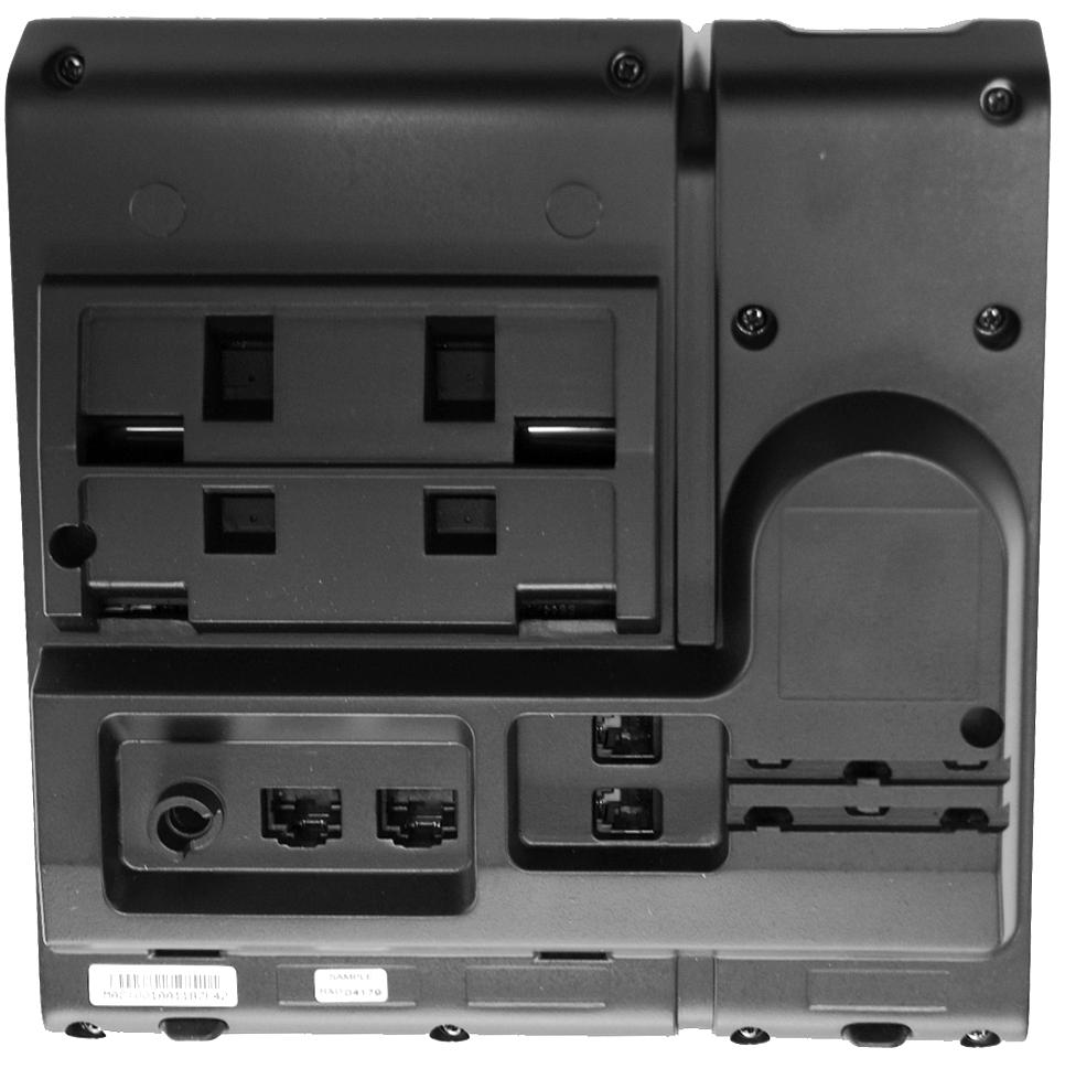 Your Phone 1 3 2 6 7 4 5 192762 1 DC adaptor port (DC48V). 5 Access port (10/100 PC) connection. 2 AC-to-DC power supply (optional). 6 Handset connection. 3 AC power wall plug (optional).