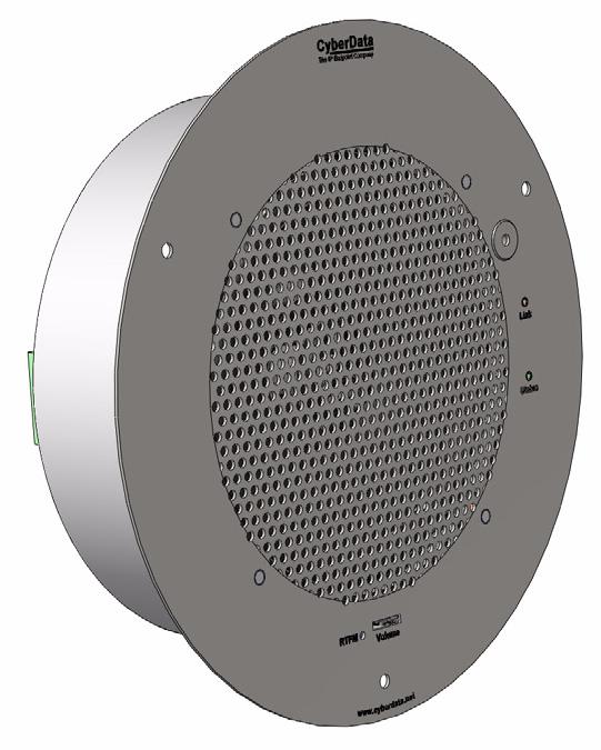 The IP Endpoint Company SIP-enabled IP Talkback Speaker Operations Guide Part #011180, RAL 9002, Gray White, Standard Part #011181, RAL 9003,