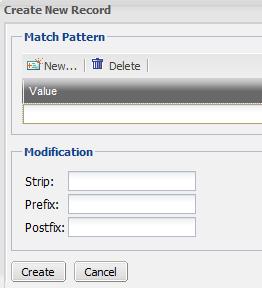The FortiVoice unit support the following pattern-matching syntax: Table 2: Pattern-matching syntax Syntax Description X Matches any single digit from 0 to 9. Z Matches any single digit from 1 to 9.