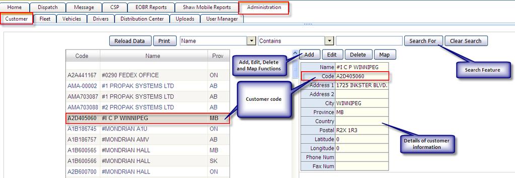Chapter 8 Shaw Mobile Administration Page This chapter will cover all the different functions of the administration page.
