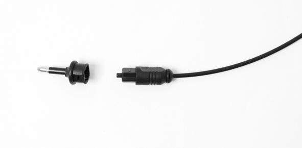 Connect the SPDIF cable to the headphone/spdif adapter