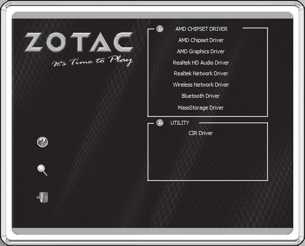 Installing drivers and software Installing an operating system The ZOTAC ZBOX nano does not ship with an operating system preinstalled.
