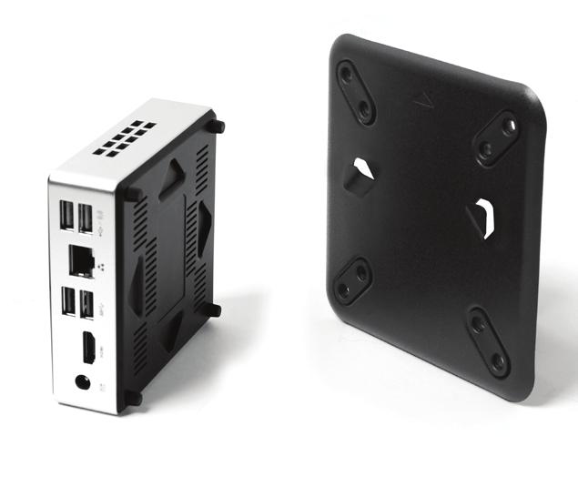 ZOTAC ZBOX nano XS mini-pc systems provide ample expansion in a miniature form factor, please use connectors and cables that are appropriate in size to avoid interference.