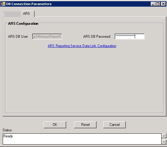 Cancel or X cancels all pending changes. te: OK only saves the connection strings to the configuration file. The ADy and SCT web services running under IIS still cache the old connection values.