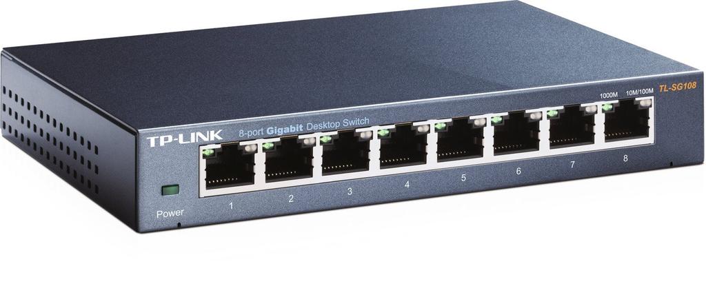 Layer 2: Ethernet Switches TP-Link Switch 8