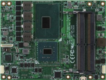 06 COM Express CPU Modules COM-SKHB6/KBHB6 COM Express Type 6 Basic Size with 6th/7th Gen Intel Core i-series Processor Onboard 6th Generation Intel Core i7/ i5/ i3 Processor DDR4 SODIMM Features