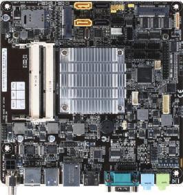 10 Industrial Motherboards EMB-BT4 Thin Mini-ITX Embedded Motherboard with Intel Celeron J1900/N2807 Processor, SATA 6.0 Gb/s x 2, SATA 3.0 Gb/s x 2, USB x 8 Mini-Card (msata Default) SODIMM DDR3L (1.