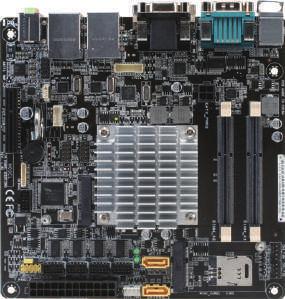 10 Industrial Motherboards EMB-KB1 Mini-ITX Embedded Motherboard with AMD 1st Generation APU Processor SoC, USB x 8 and SATA 3 x 2 Mini-Card (msata optional) SODIMM DDR3 or DDR3L (1.35V) x 2 SATA 6.