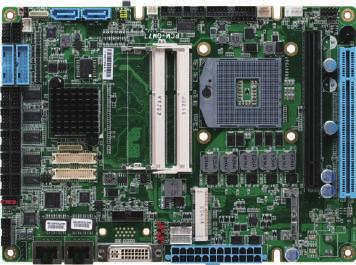 01 Compact Boards PCM-QM77 Compact Board with 3rd Generation Intel Core i7/i5/i3/celeron Mobile Processor DDR3 PCI PCI-E [x16] CPU Fan ATX SYS Fan LPT msata Inverter LVDS DVI VGA LAN x 2 DIO SATA x 2