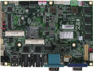 03 SubCompact Boards GENE-BT06 3.5 SubCompact Board with Intel Atom E3845/ E3825 and Celeron Processor SoC I/O COM x 3 msata/ Mini-Card Mini-Card Advanced Version USB 3.