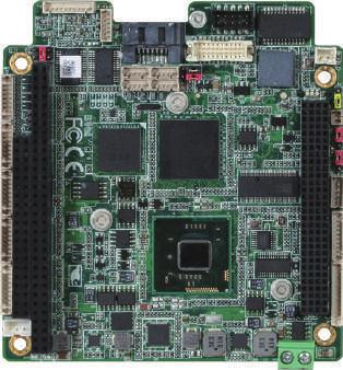 04 PFM-CVS Rev. B PC/104 Modules PC/104 + Module with Intel Atom N2600 Processor with Intel LAN Chip USB x 4 COM x 4 Front Panel (Including Buzzer) Fan PS/2 SATA 3.