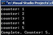 83 while Loops int counter = 0; //initialize counter while (counter<5) counter++; //top of the loop cout << "counter: " << counter << "\n"; cout << "Complete. Counter: " << counter << ".