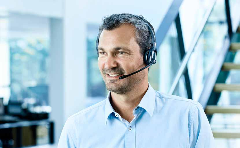 Sennheiser Wireless Series The way we communicate is changing: wireless connections to Skype for Business or desk phones have given users a new degree of mobility and