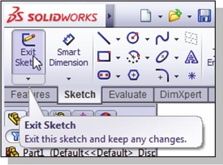 highlighted, click once with the leftmouse-button to create a circle, as