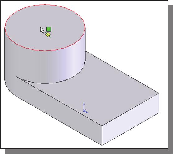 Constructive Solid Geometry Concepts 3-17 Creating an Extruded Cut
