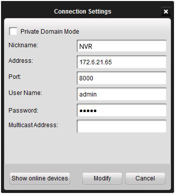 2. You can click to edit the device basic information as device name and address. Or You also can double click the device to modify it.