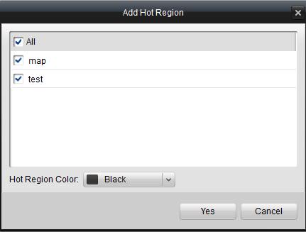 3.7.3 The Hot Region Function The hot region function links a map to another map.