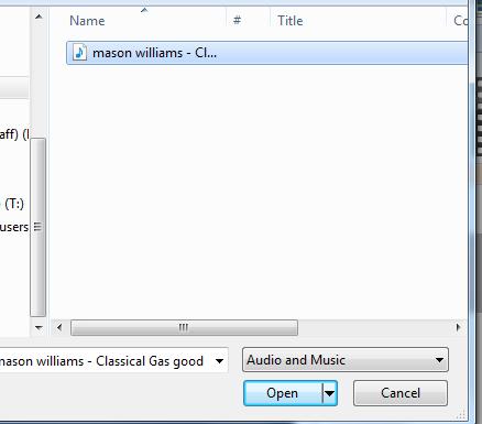Make the audio file accessible to your computer by downloading the file, creating the file with Audacity, or inserting a CD into your CD drive 2. Open Windows Explorer or My Computer 3.