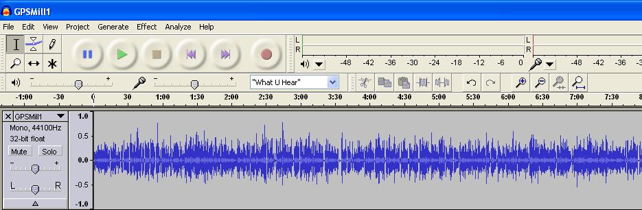 Audio Podcasting (using Audacity 1) Note: This is a