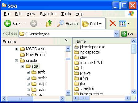Configuring Harvester for Oracle JDeveloper 3. Select the artifacts to be harvested. See Selecting the Artifacts to Harvest for Oracle JDeveloper on page 2-7 for instructions.