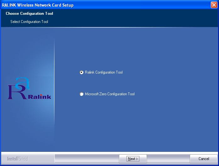 C. In Windows XP, there is a Windows Zero Configuration Tool for you to setup the wireless adaptor.