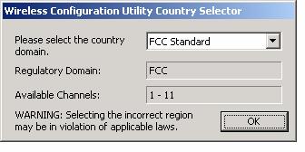 14) Select the appropriate country domain and then click