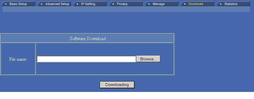 Download You can download the latest firmware (from your distributor) and upgrade the
