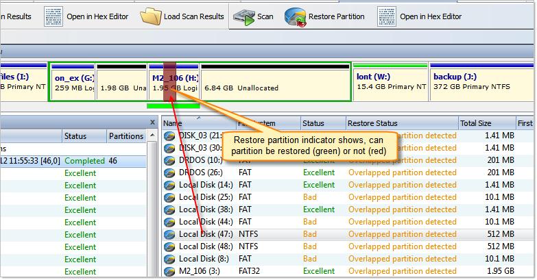 Using Active@ UNDELETE 31 Figure 21: Detected partition indicator For deeper analysis of detected partition you can also: Scan Scan detected partition to evaluate validity if its content.