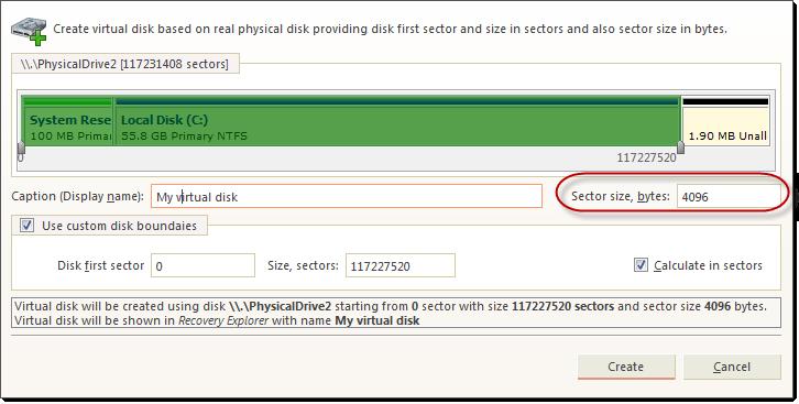 Using Active@ UNDELETE 60 To create virtual disk in Active@ UNDELETE proceed as follows: 1.