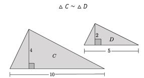 CC Geometry H Aim #8: What is the relationship between the ratio of the side lengths of similar solids and the ratio of their volumes?