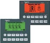 6 mm Green, orange or red back-lit LCD (98 x 80 pixels), height to 6 mm to lines of 5 to 0 characters to 0 lines of 5 to characters Via keypad with function keys or numeric entry (depending on